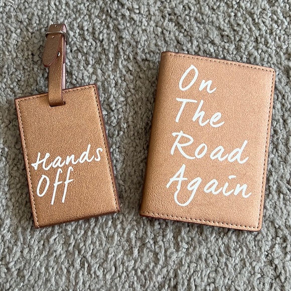 Accessories - Travel Combo: Passport Holder & Luggage Tag